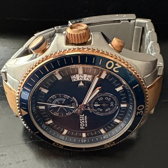 Fossil Men Gold/Silver